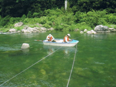 河川流量調査